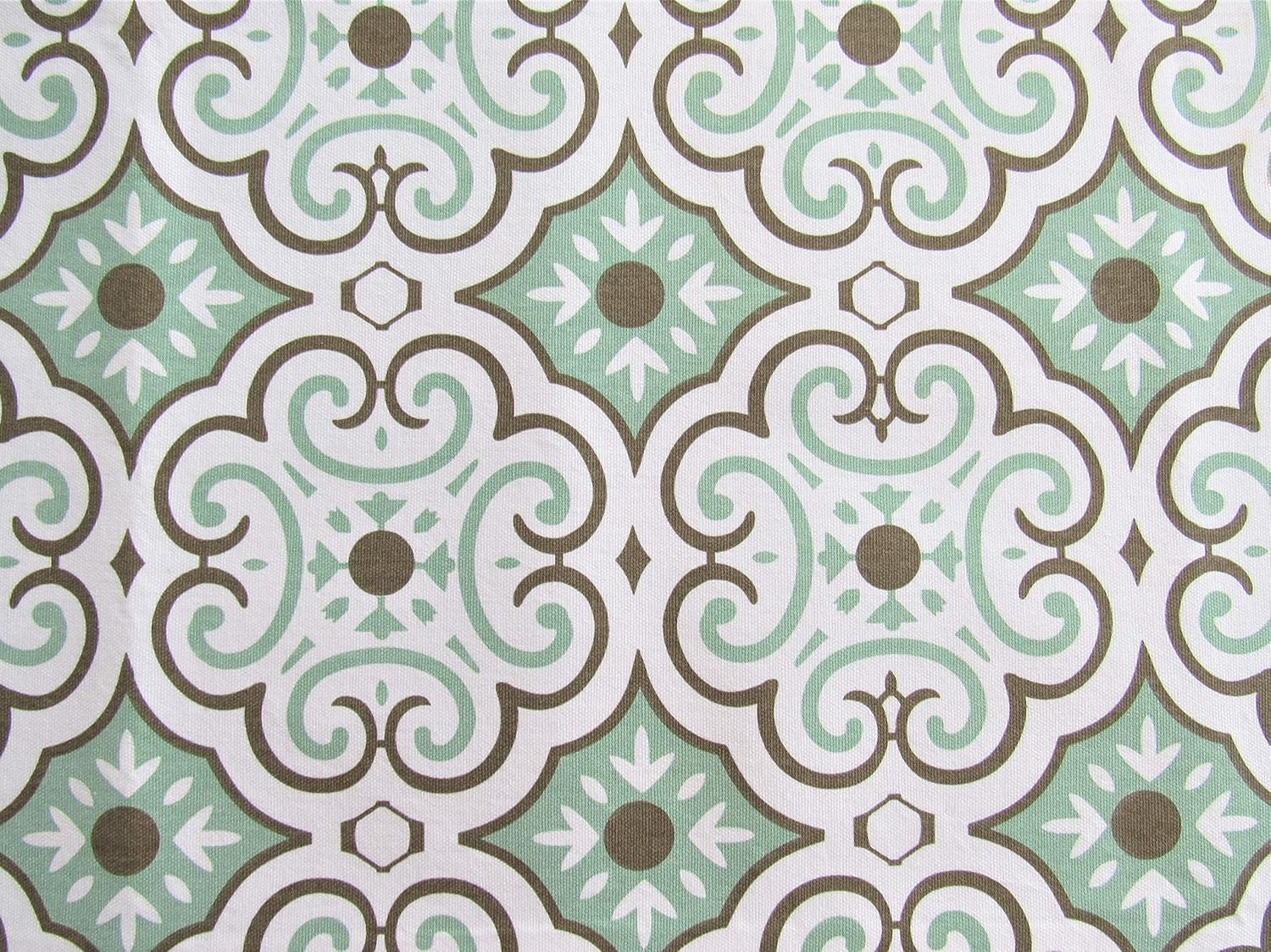 来自crabtree 系列的豪华内衬桌巾:厚棉桌布带海夫蓝色